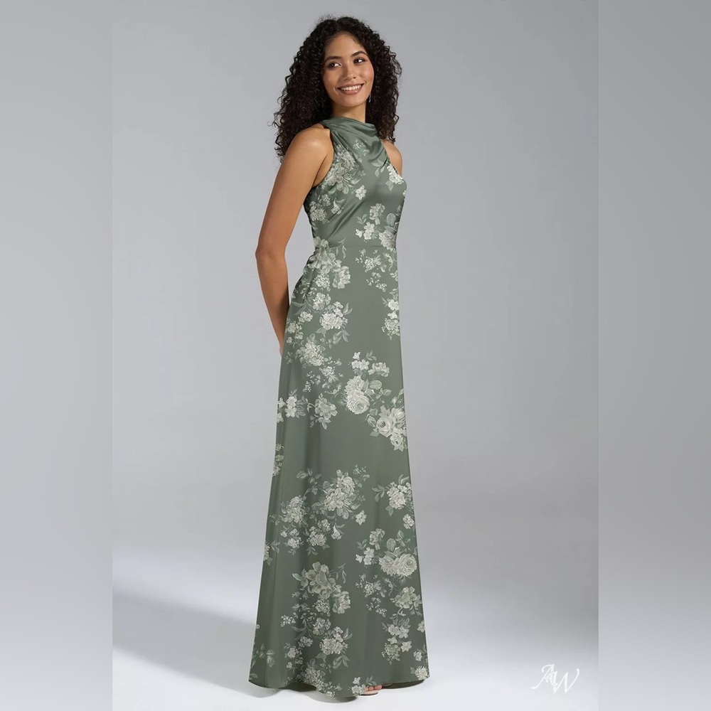 Sold AW Bridal “Xanthe” Dress – Trumpet Teal Rose – US 8 NWOT - Picture 1 of 9